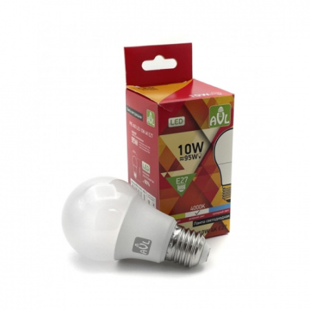 Лампа с/д PRE A60 LED 10W 4K E27