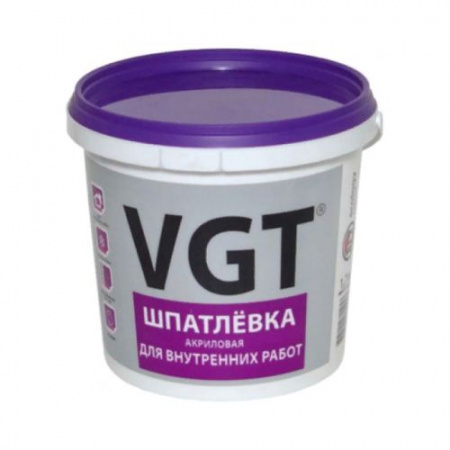 Шпатлевка для внутренних работ 7,5 кг VGT